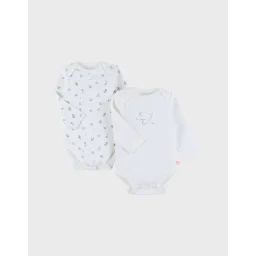 Set De 2 Bodys Coton Blanc