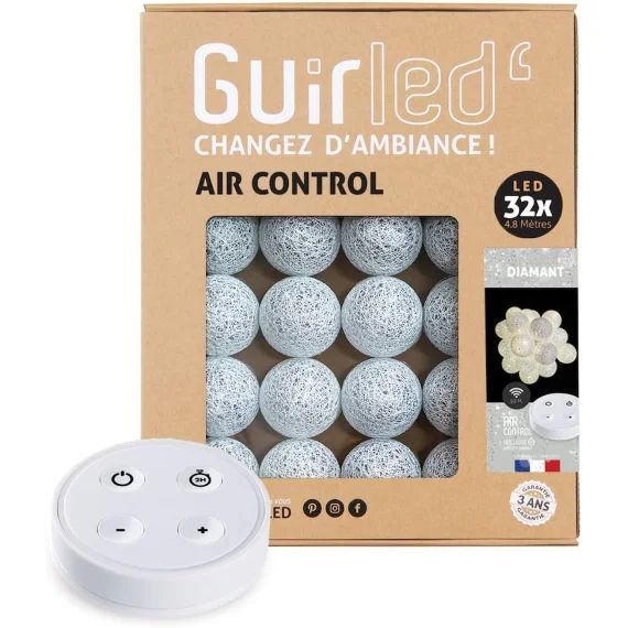 Guirlande Boule Lumineuse Led Usb Télécommandée Diamant
