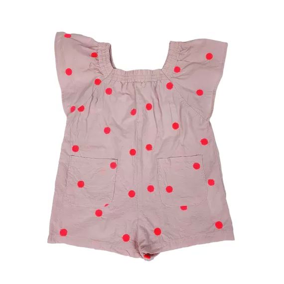 Combi-short fille 9-12 mois