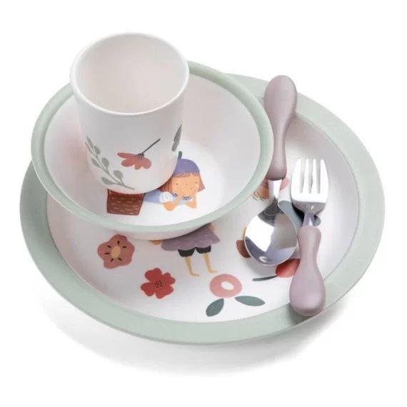 Coffret de repas Pixie Land blanc