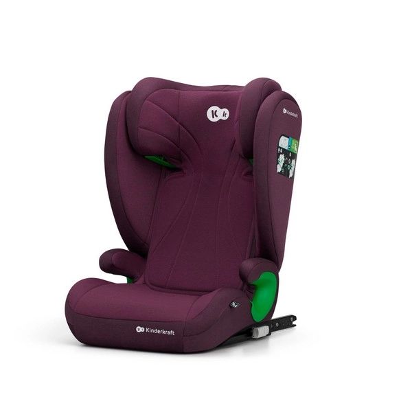 Siège Auto 100-150cm Kinderkraft Junior Fix 2 i-Size – Cherry Pearl
