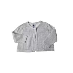 Gilet argent fille 6 mois
