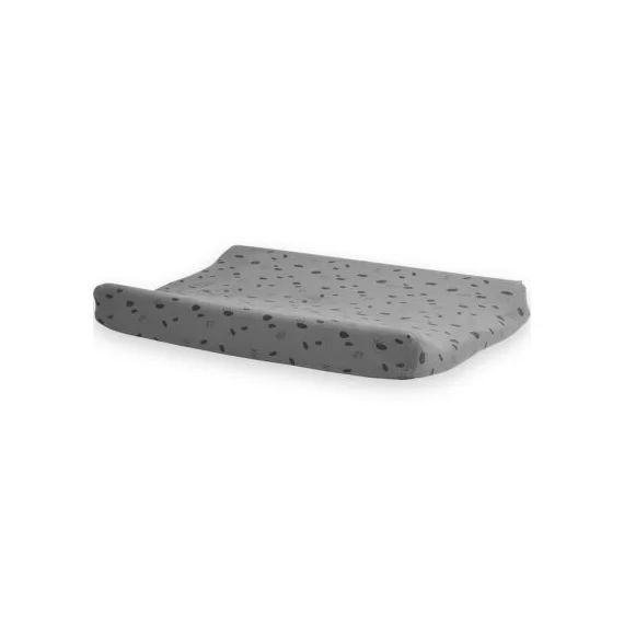 Housse de matelas à langer Spot storm grey gris (50 x 70 cm)