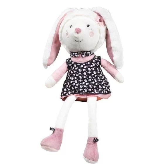 Doudou Grand modèle Miss chipie Sauthon blanc