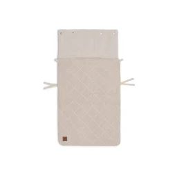Nid D&rsquo;ange Groupe 0+ 3/5 Points Check Knit – Oatmeal Beige