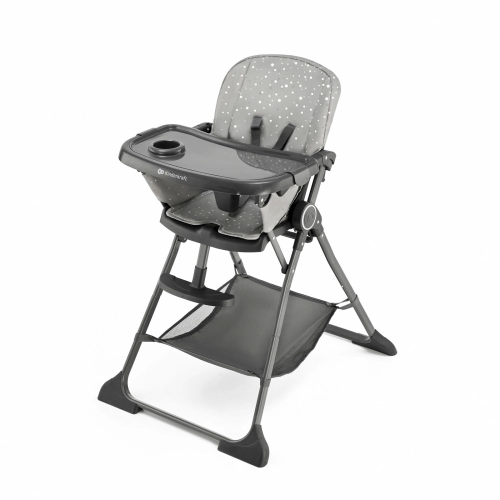 Chaise haute Kinderkraft Foldee – Grey