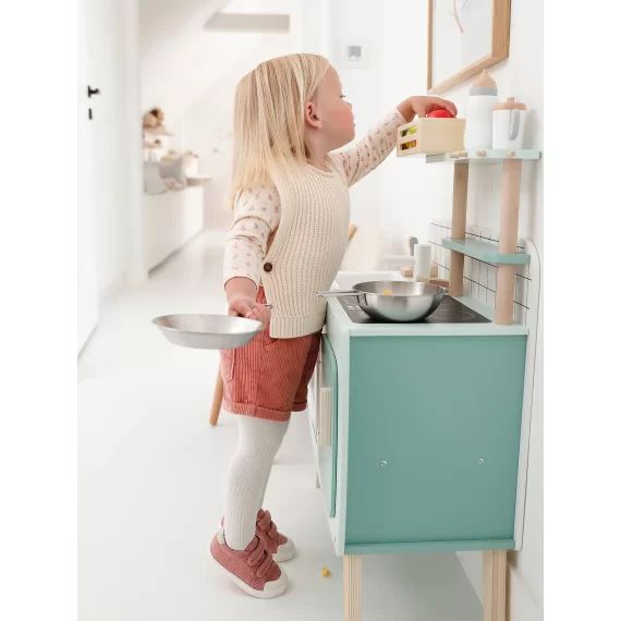 Ensemble 4 pièces bébé : T-shirt + short + pull + collant vieux rose