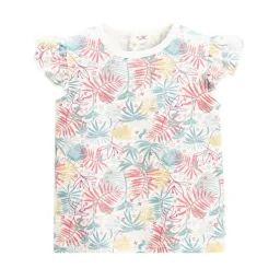T-shirt Bébé Fille Chat Bada Bada Bleu