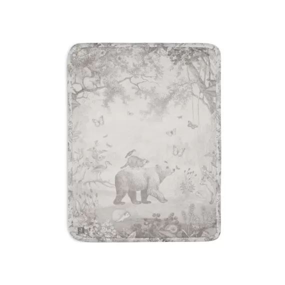 Couverture polaire Pimpelmees Forest Animals (75 x 100 cm)