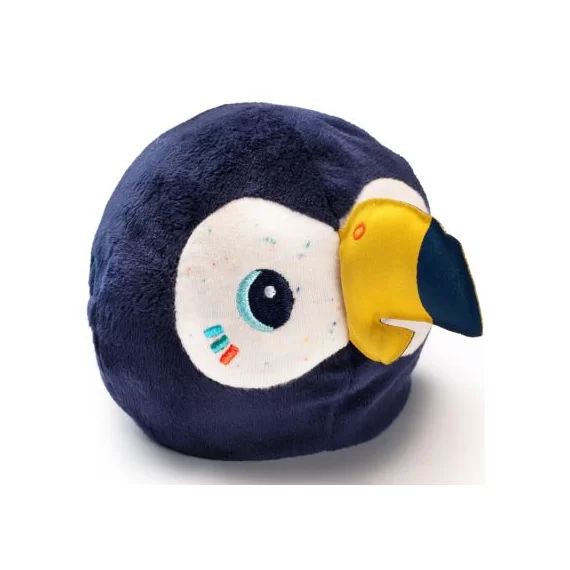 Hochet peluche réversible Pablo le toucan (10 cm)