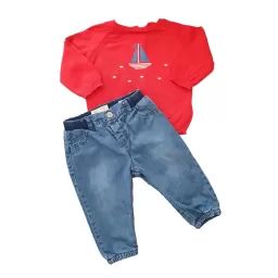 Ensemble fille Pull et Pantalon 9 mois