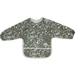 Bavoir manches longues Botanical Leaf Green