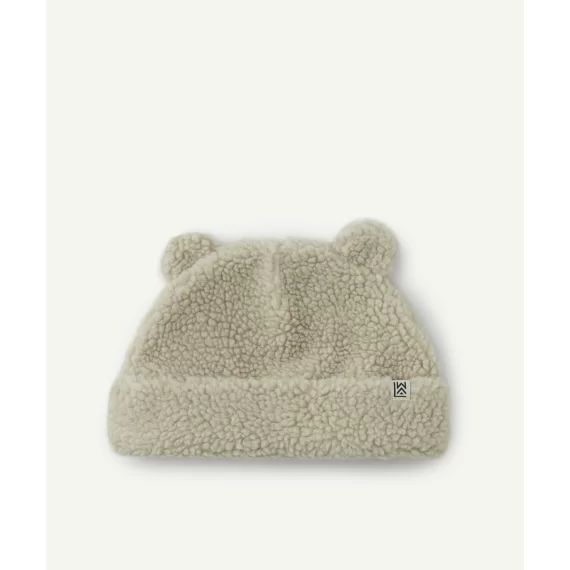 Bonnet en sherpa bibi écru