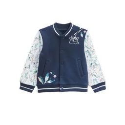Veste Teddy En Molleton Bébé Fille Misscerise Bleu