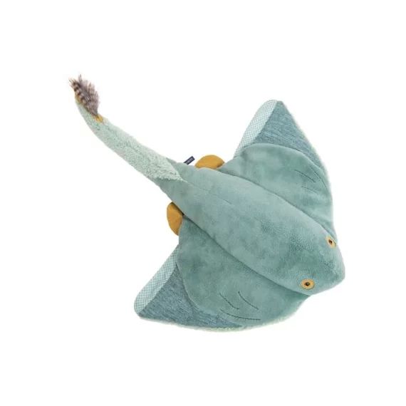 Peluche géante Grande raie Tout autour du monde (64 cm)