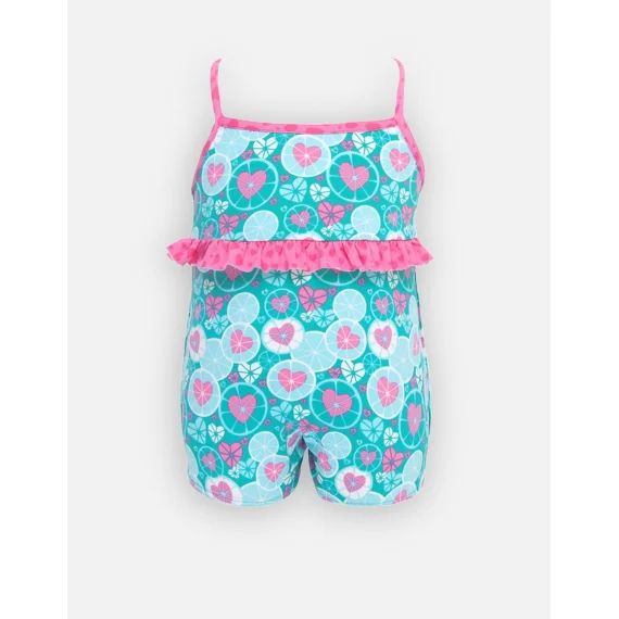 Néon Maillot De Bain Double Protection Turquoise