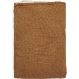 Couverture polaire Bliss Knit Caramel (100 x 150 cm)