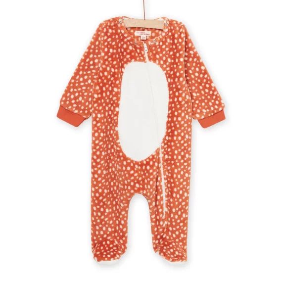 Surpyjama À Animation 3d Élan – Marron