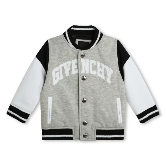 Blouson en molleton Garçon Gris