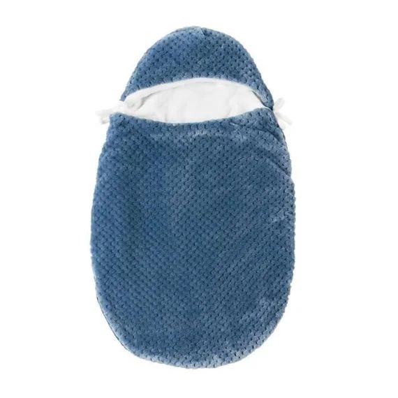 Nattou Nid D&rsquo;ange Cocoon Lapidou – 42 X 29 X 6,5 Cm – 100% Polyester – Bleu Bleu