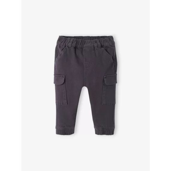 Pantalon bébé battle gris ardoise