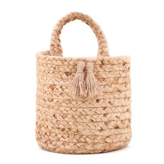Panier de rangement jute OSLO beige