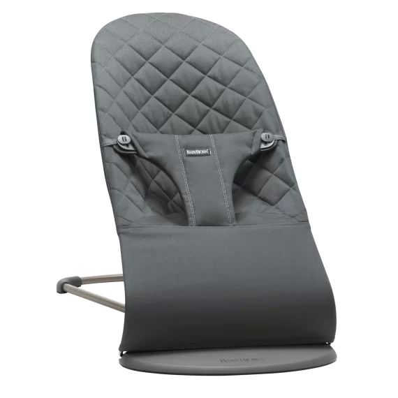Transat Bliss – Anthracite / Coton, matelassage Classique / Gris foncé