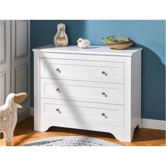 Commode Enfant Occitane – Blanc Blanc