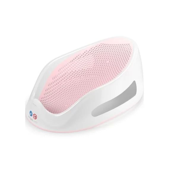 Transat de bain rose clair