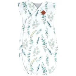 Gigoteuse Turbulette Légère Kimono Eucalyptus Eucalyptus, Vert, Gris