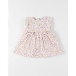 Robe Jersey Pointelle Rose