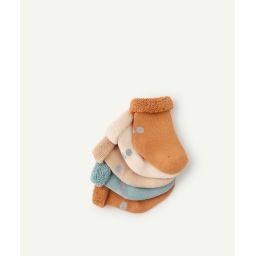 Lot de 5 paires de chaussettes bébé en coton biologique –  – Soldes