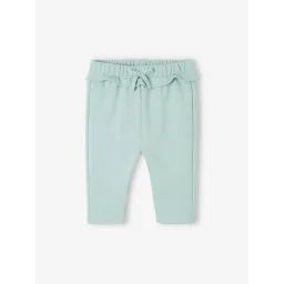 Pantalon molleton Basics bébé fille bleu grisé