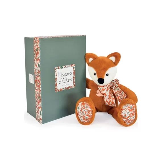 Coffret peluche renard Copains câlins (25 cm)