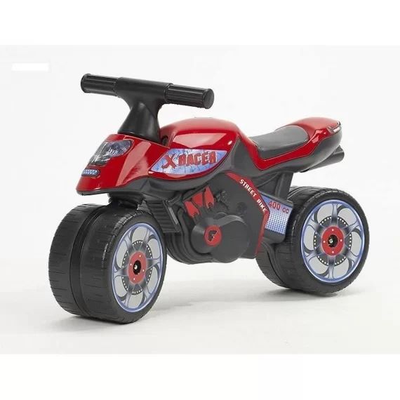 FALK Porteur Baby Moto X Racer – Rouge rouge