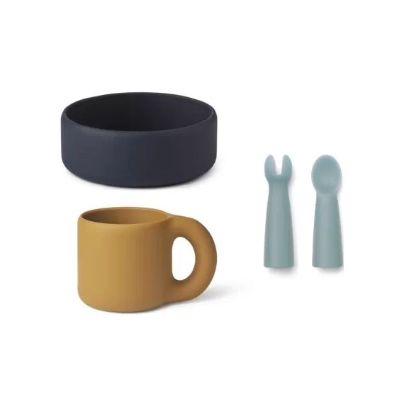 Coffret repas Lise Sea blue multi mix