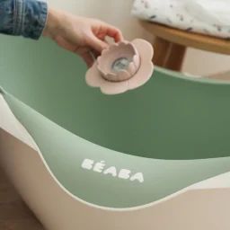 Thermomètre de bain Lotus old pink