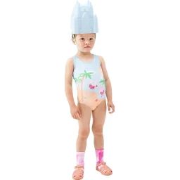 Maillot De Bain 1 Pièce Polyester Peppa Pig Beach Bleu