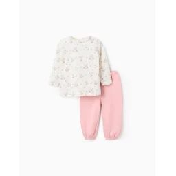 Pyjama En Coton Avec Motif Blanc