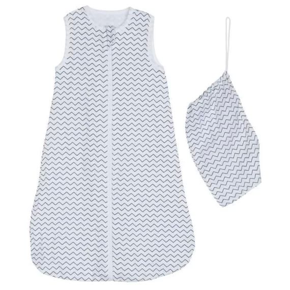 GIGOTEUSE LANGE COTON BIO 70CM HELLO TEXTILE blanc