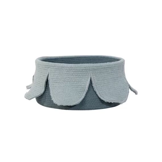 Panier de rangement Pétale bleu (20 x 33 cm)