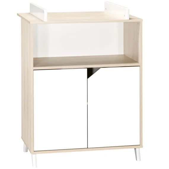 Transat de bain bleu clair
