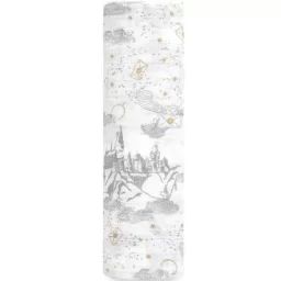 Maxi lange en mousseline de coton Harry Potter letters (120 x 120 cm)
