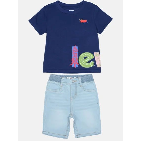 Ensemble 2 Pièces Bleu