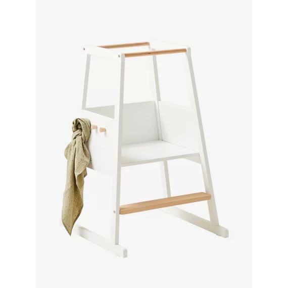 Tour d&rsquo;apprentissage blanc/bois