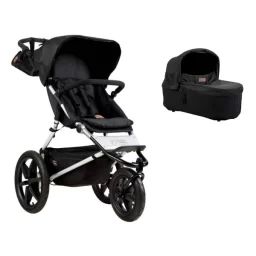 Poussette Mountain Buggy Terrain + Nacelle Plus – Onyx