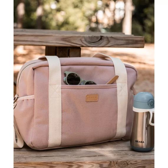Sac à langer paris rose poudre –  – Soldes