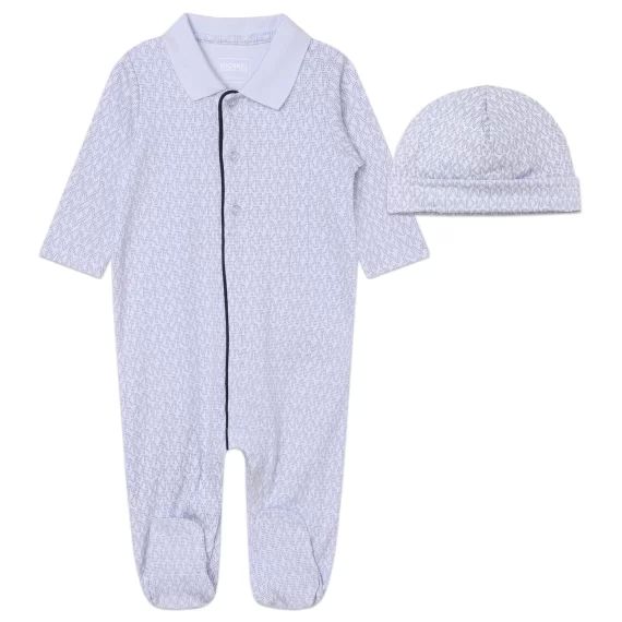 Ensemble pyjama et bonnet Garçon Bleu
