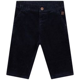 Pantalon en velours côtelé Garçon Bleu