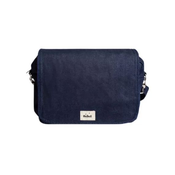 Mini sac à langer jean foncé